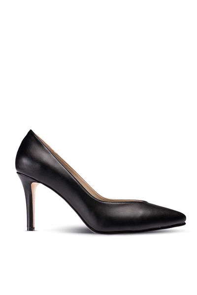 Deery Pantofi cu toc clasici de damă negri 02048ZLCVM01