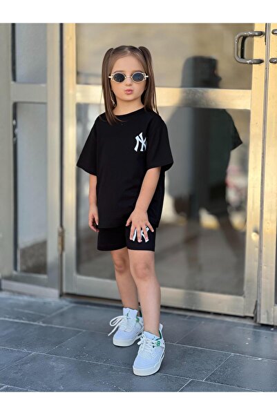 yns coolstar Unisex Model Single Jersey Fabric 100% Cotton Summer Bottom Top Set