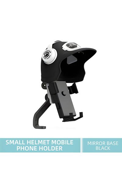 Choice Style A 1pc Small Helmet Rider Motorcycle Mobile Phone Holder Electric Bicycle Waterproof Sunshade N