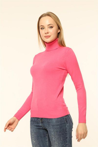 HomeStore KazakBasic-Strickpullover mit Fischerkragen
