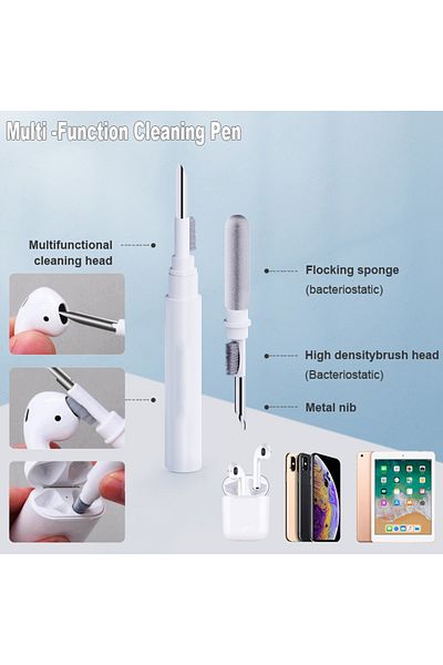 DIXSG White Bluetooth Earphones Cleaning Pen For Airpods Pro 3 2 1 Cleaner Kit Brush For Wireless Headphon
