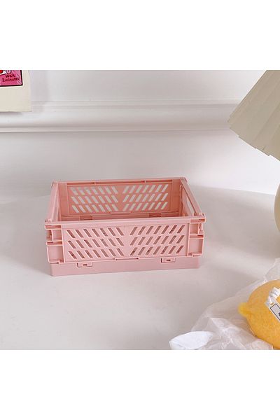 Choice S16993 Mr.paper 6 Styles Plastic Stackable Foldable Stationary Holder Simple Cute Student Office Des