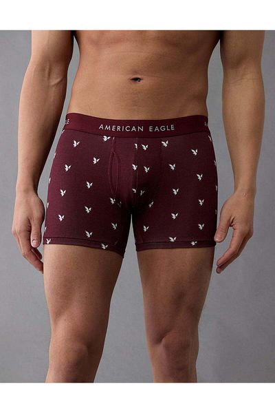 AMERICAN EAGLE AEO Men's Tiny Eagles 4.5" Classic Boxer Brief