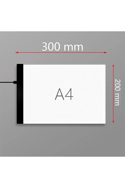 Choice A4 A4/A5 LED Drawing Copying Table Children Drawing Board Transparent Copying Table 3 level Adjustab