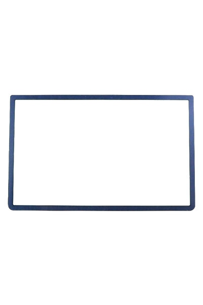JCD Plastic Blue Replacement Upper Upper Front Top Screen Frame Lens Cover LCD Screen For 3DS XL LL