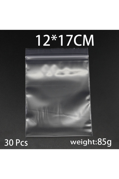 Choice 12 × 17 سم - 30 قطعة، 30-100 قطعة/ حقيبة ، أكياس بلاستيكية شفافة قابلة...