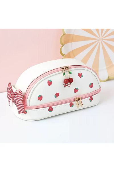 Choice Pink Kawaii Pencil Case Large Capacity Pencil Box Pouch Holder Box Office School Supplies For Kids P