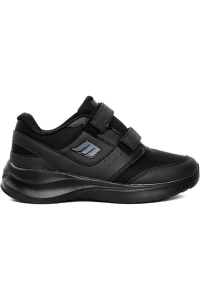 M.P. M.P 251-1307 Phlon Unisex Casual Sneakers - Velcro and Light Sole, Black