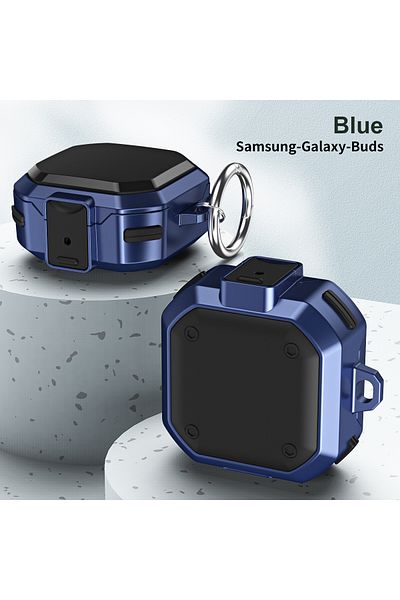 Choice Blue Mechanical Switch Protective Case Cover For Samsung Galaxy Buds 2 Live Pro / Pro 2 Earphone Loc