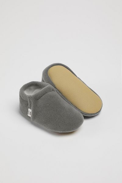 BabyZilla Non-Slip Sole Fleece Baby Booties Organic Cotton Lining, Home Boot Slippers and Nursery Shoes
