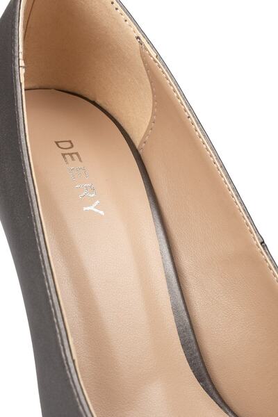 Deery Gray Women's Classic Heeled Shoes 02029ZGRIM01