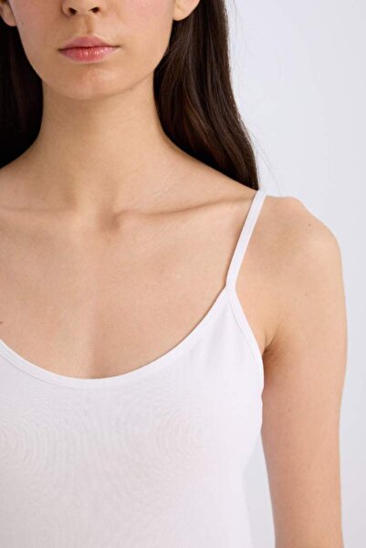 DeFacto Regular Fit Cotton Tank Top-fall In Love M6858az25sp