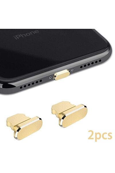 Choice قطعتان ذهبيتان، من 1 إلى 20 قطعة، سدادات معدنية مضادة للغبار، قاعدة شح...