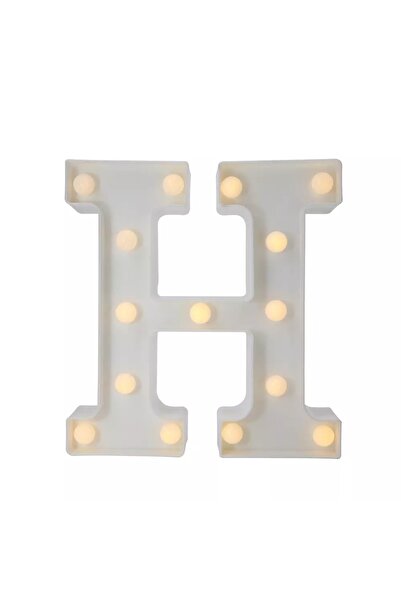 DogusDeco R Harfi Işıklı Led Harf Dekoratif Aydınlatma Büyük Boy