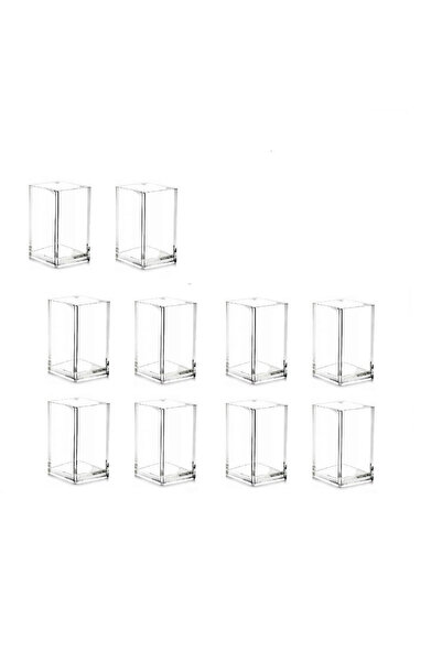 Choice1 10 PCS 1/2/4/10 PCS Acrylic Pen Holder for Desk Acrylic Pencil Holder...