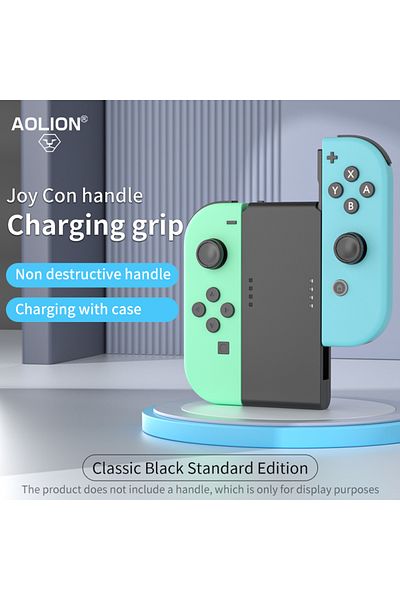 Choice New Black Aolion Mini Charging Grip Bracket With Type-c Port For Nintendo Switch Joycon Charging Sta