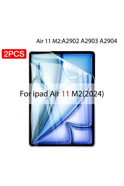 Choice For iPad Air 11 2024 2PCS Hydrogel Film For Ipad Pro 11 12.9 Air 4 5 13 2024 Screen Protector For Ip