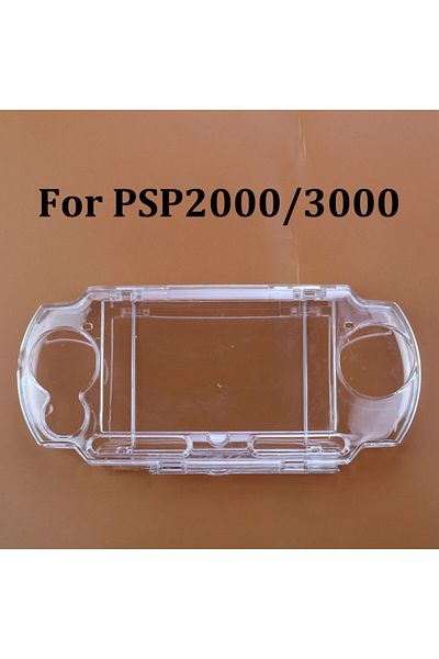 JCD For PSP 2000 3000 1pcs Plastic Clear Crystal Hard Shell Case Cover For 3DS New 3DS XL LL For NDS Lit