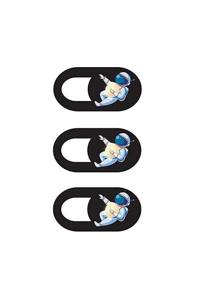 Choice Astronaut B Laptop Camera Cover Slide Webcam Cover for Privacy Fits for Mini PC, PC, Surface, Tablet