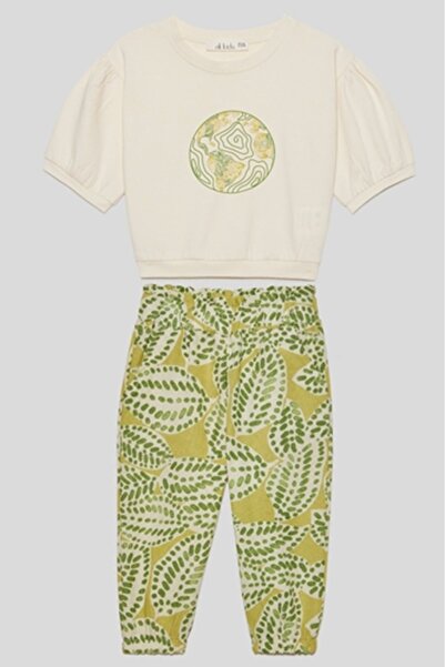nk kids 38604 LAKE T-SHIRT 1/4 KREM