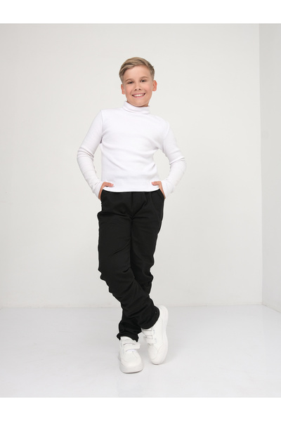 ELASTICATED TROUSERS FOR BOYS
