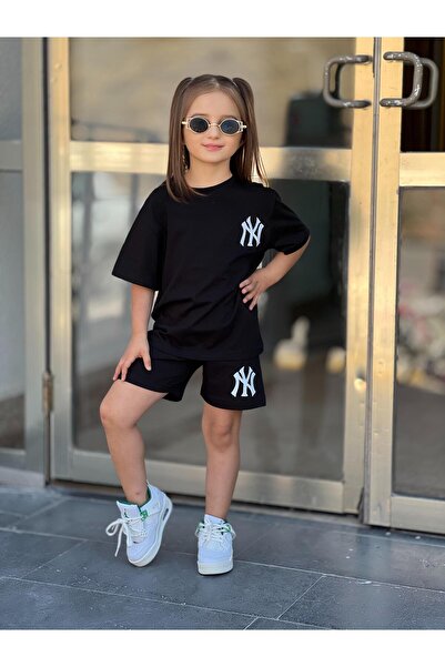 yns coolstar Unisex Model Single Jersey Fabric 100% Cotton Summer Bottom Top Set