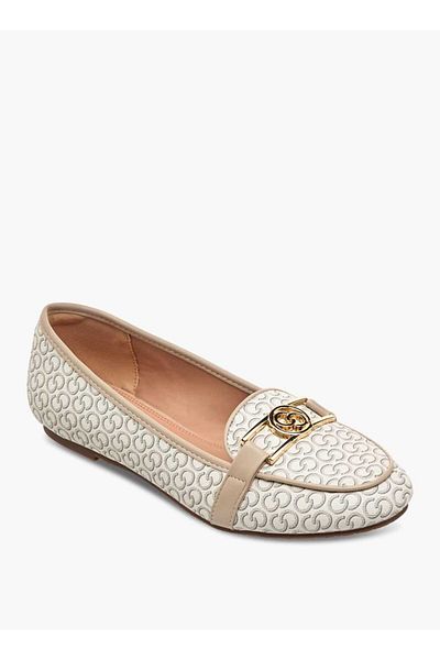 Celeste Women's Logo Accent Slip-On Ballerina Shoes