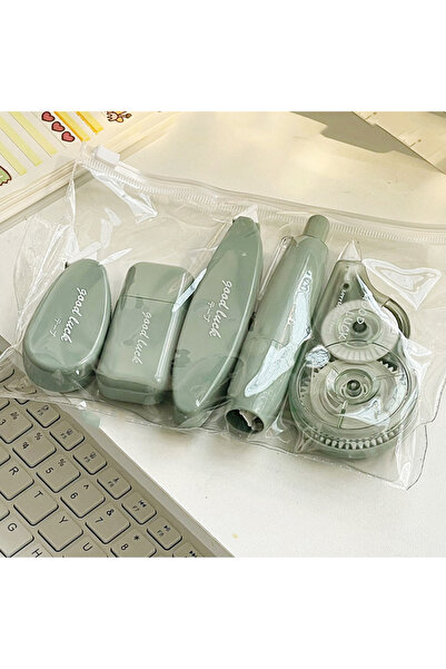 Choice حزام تصحيح إبداعي على شكل إنستغرام مكون من 5 قطع باللون الأخضر مع قيمة جمالية عالية وتصحيح بسيط ب