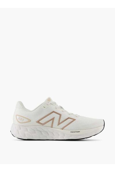 New Balance Women's Logo Detail Lace-Up Sports Shoes - 680