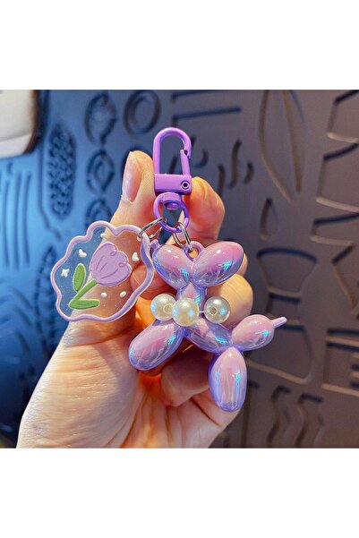 Choice PURPLE 1pc Stylish Acrylic Keychain – Durable & Chic Car Key Accessory...