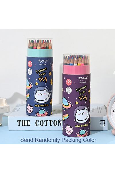 Choice 48colors 12/24/36/48 Vibrant Colors Pre-sharpened Colored Pencil Set Soft Core Art Drawing Pencils f