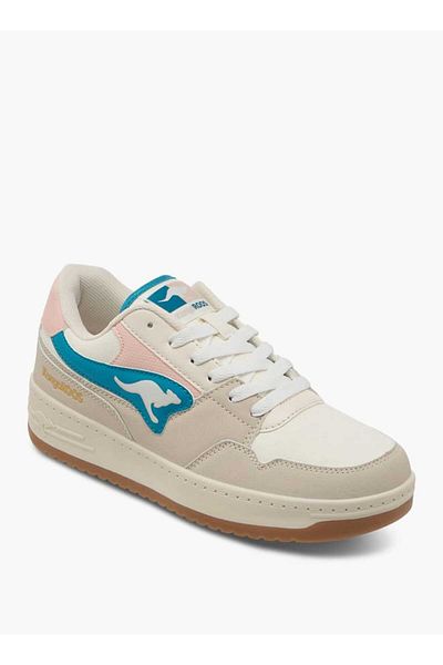 Kangaroos Women's Panelled Sports Shoes with Lace-Up Closure