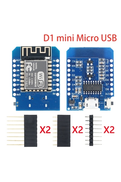 Choice1 لوحة تطوير USB D1 Mini من TYPE-C/MICRO ESP8266 ESP-12F CH340G V2 USB ...