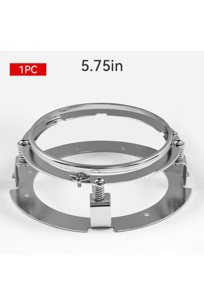 Choice1 طقم دعامة مصباح أمامي فضي اللون مقاس 5.75 بوصة، قطع غيار دراجات نارية...