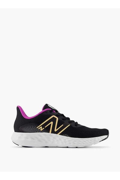 New Balance Women's Logo Detail Sports Shoes with Lace-Up Closure - 411