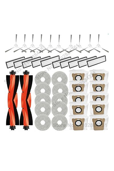 Choice 42PCS SET Compatible For Xiaomi Robot Vacuum X20+ / X20 Plus Replacement Parts Accessories Main Side