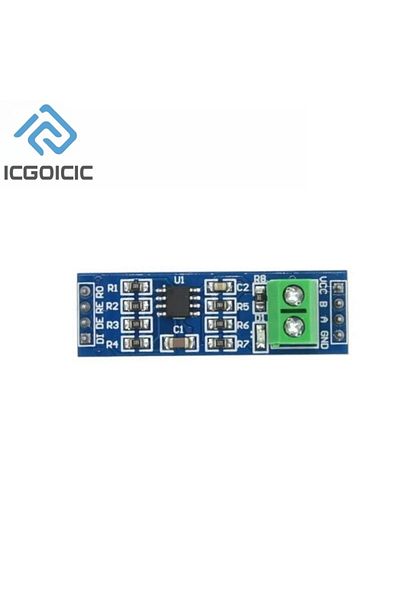 ICGOICIC 1pcs 1/5pcs MAX485 Module RS-485 TTL Turn To RS485 MAX485CSA Converter Module For Arduino Microcontr
