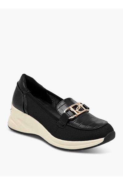 Paprika Paprika Panelled Slip-On Loafers with Metal Accent