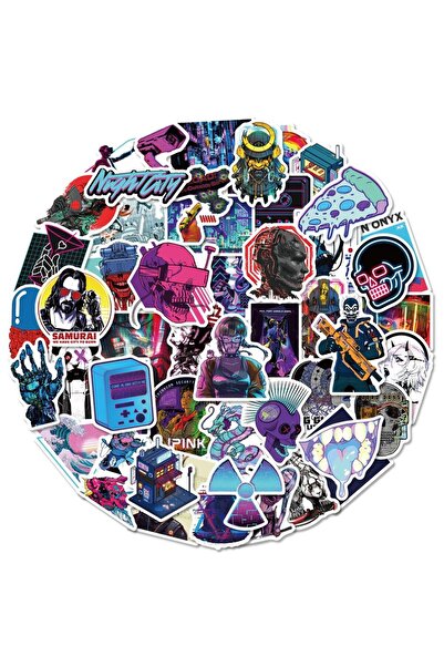 Choice مجموعة من 50 قطعة من ملصقات البانك روك، ملصقات روك آند رول رائعة للجيت...