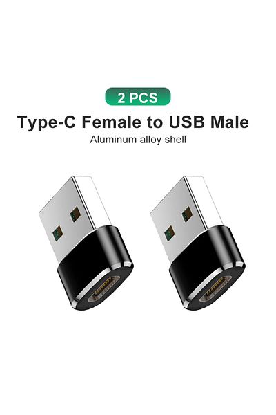 Choice 2x USB إلى Type C محول NNBILI Type C إلى USB 3.0 USB-C 3.1 ذكر OTG موصل بيانات أنثى لجهاز MacB
