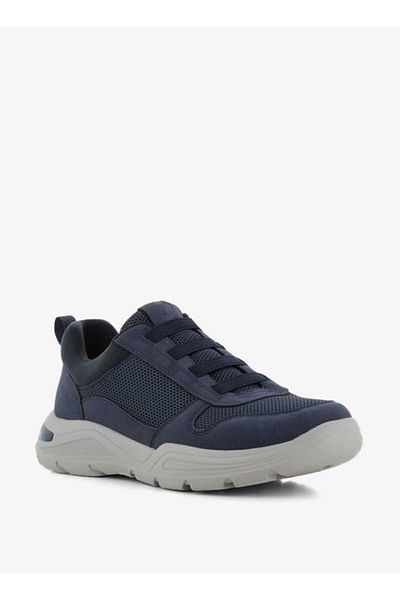 SJ Men's Textured Slip-On Sports Shoes with Lace Detail