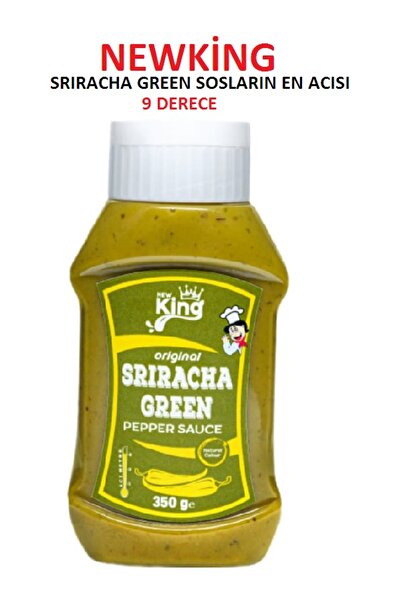 Newking Sos NEWKİNG SRIRACHA GREEN ACI DEĞERİ EN YÜKSEK 9 DERECE ACI SOS