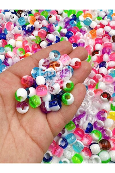 Ebruli Boncuk Πολύχρωμες χάντρες 12 χιλιοστών με μεγάλη τρύπα Κοσμήματα κατασ...