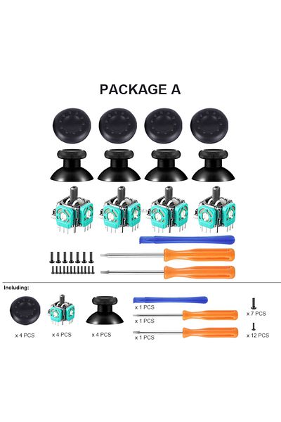 Choice A DATA FROG 3D Analog Stick LB RB Bumper Trigger Button For Xbox One Slim Controller For Xbox One S.