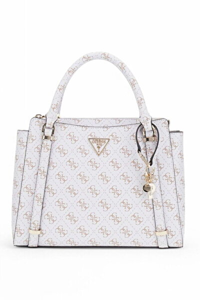 Guess Geantă de mână Eco Erica White pentru femei HWEQG9510006