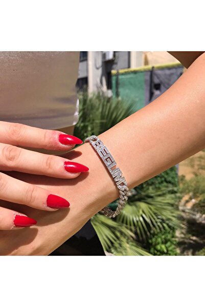 Necati Gün Kişiye Özel Gurmet Taşlı İsim Bileklik