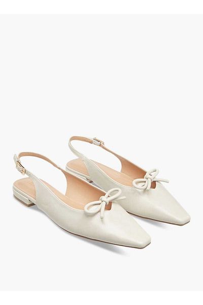 Celeste Women's Bow Accent Square Toe Shoes with Buckle Closure