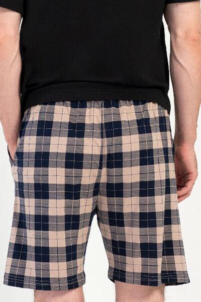 VİENETTA Men's Beige Shorts (C7T2N1O804)