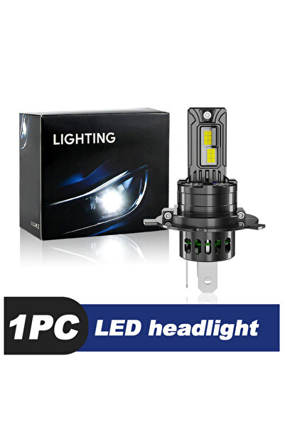 Choice 1pc LED white H4 LED Powerful Car Headlight Bulbs 9003 HB2 High Low Beam 30000LM Super Bright Canbus