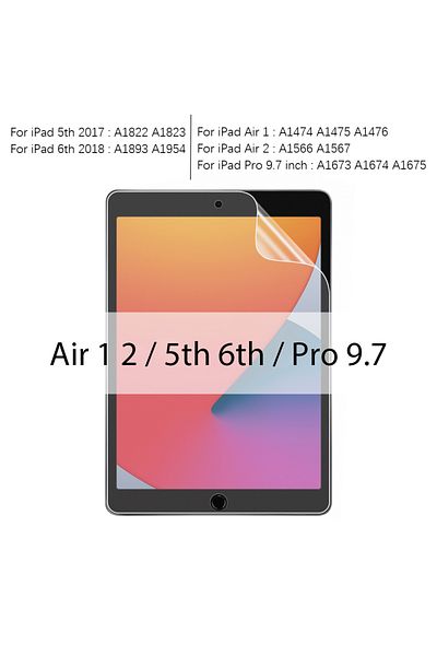 Game Falcon 5 6th Air1 2 Pro9.7 Matte Screen Protector For iPad Air 5 4 3 2 9.7 10.5 2021 Like Paper Film Pro 11